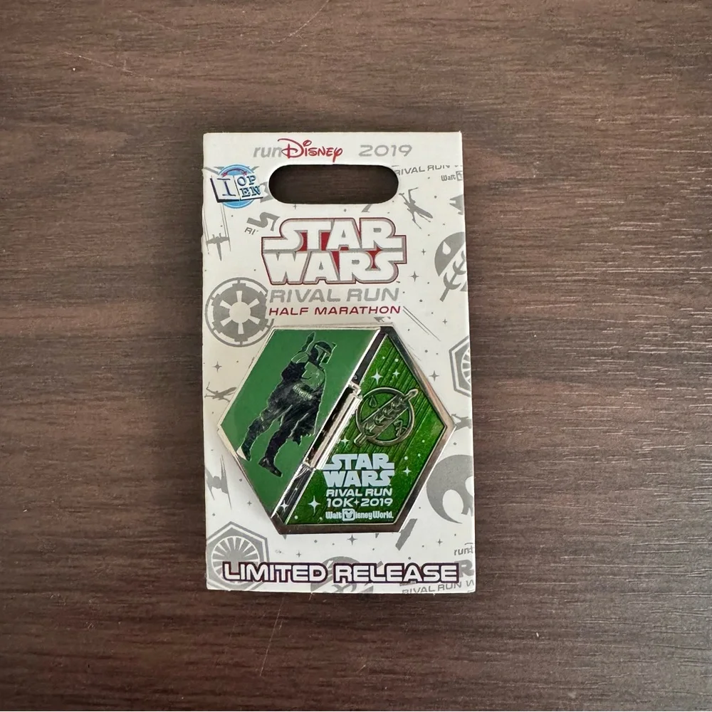 Run Disney Star Wars‎ Rival Run 2019 Half Marathon 10K Limited Release Pin